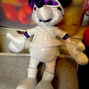 Disney White and Purple Mummy Plush Toy